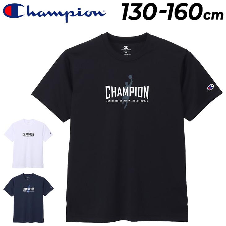 Champion（チャンピオン） キッズ ジュニア 半袖 Tシャツ 130-160cm