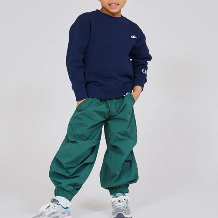 チャンピオン トレーナー 長袖 キッズ ジュニア Champion クルーネックスウェットシャツ 130-160cm 子供服 コットン 綿100％ 裏毛 スエット 無地 Cロゴ /CK-E001 | Champion | 14