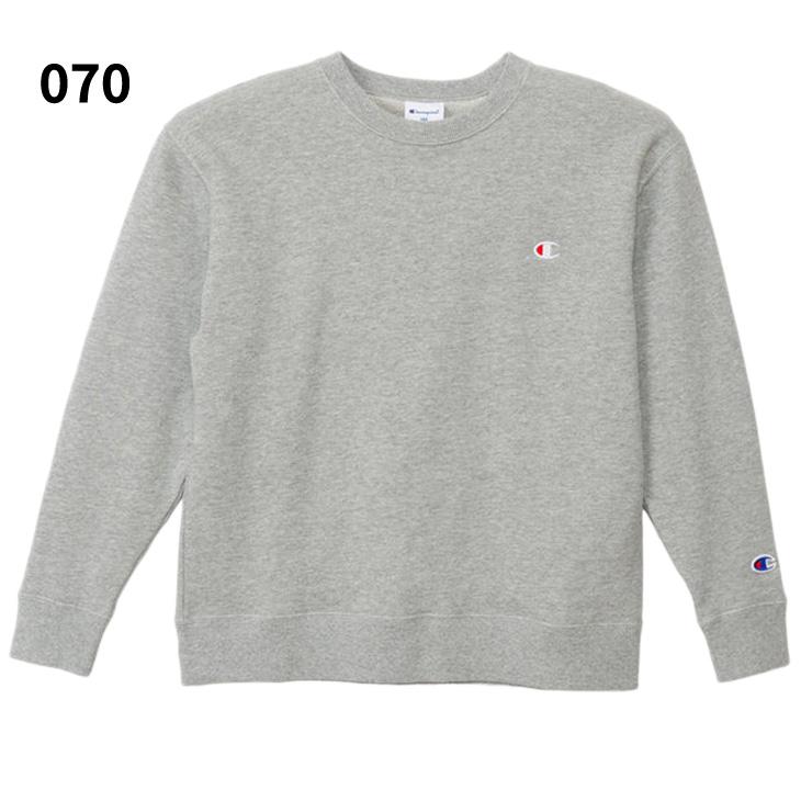 チャンピオン トレーナー 長袖 キッズ ジュニア Champion クルーネックスウェットシャツ 130-160cm 子供服 コットン 綿100％ 裏毛 スエット 無地 Cロゴ /CK-E001 | Champion | 01