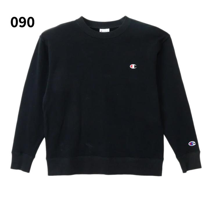 チャンピオン トレーナー 長袖 キッズ ジュニア Champion クルーネックスウェットシャツ 130-160cm 子供服 コットン 綿100％ 裏毛 スエット 無地 Cロゴ /CK-E001 | Champion | 02