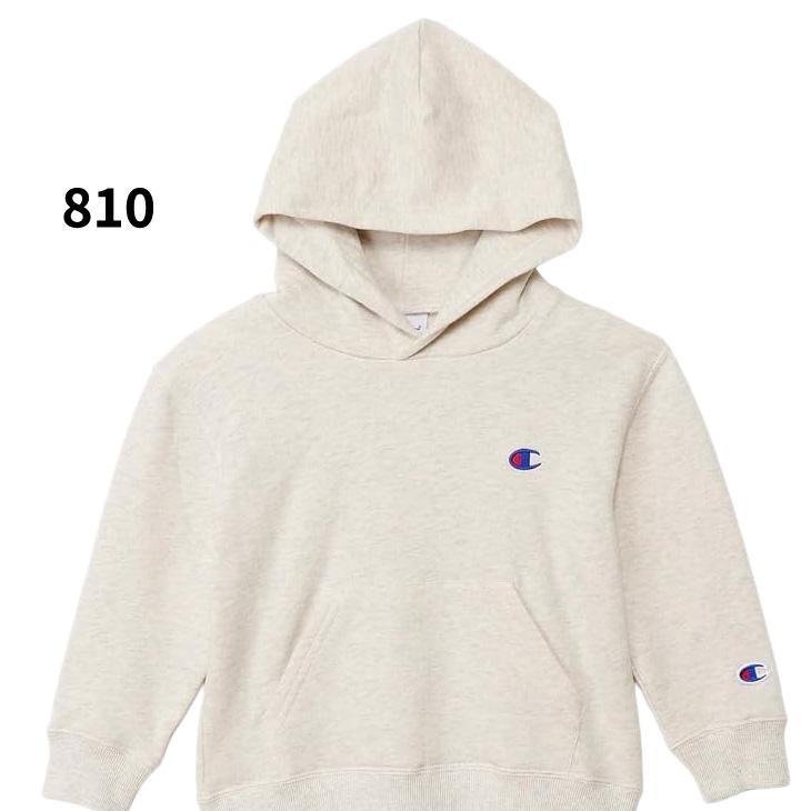 チャンピオン パーカー 長袖 キッズ ジュニア Champion フーデッドスウェットシャツ 130-160cm 子供服 プルオーバー 裏毛 スエット 無地 Cロゴ /CK-E101 | Champion | 06
