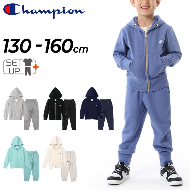 BABYL THE ONE限定 骨ロンTEE、パーカー、ズボン3点セット Champion チャンピオン キッズ スウェット 上下 130-160cm 子供