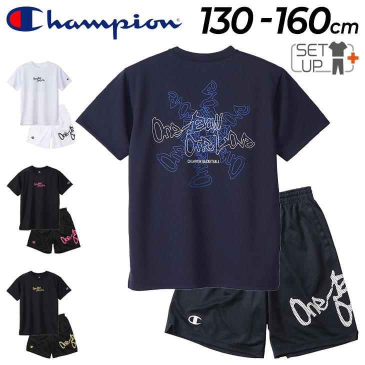 Champion キッズ 半袖Tシャツ ハーフパンツ 上下 チャンピオン Champion キッズ 半袖Tシャツ ハーフパンツ 上下 チャンピオン
