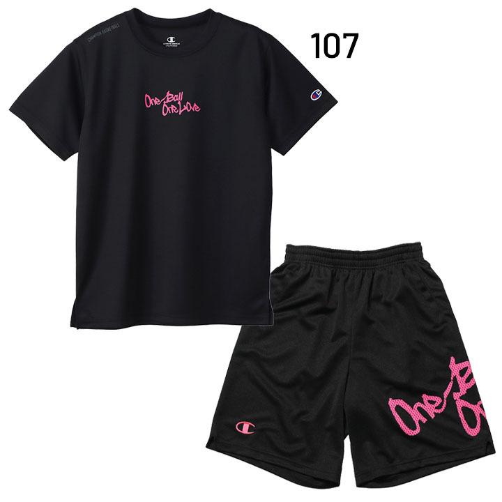 Champion キッズ 半袖Tシャツ ハーフパンツ 上下 チャンピオン