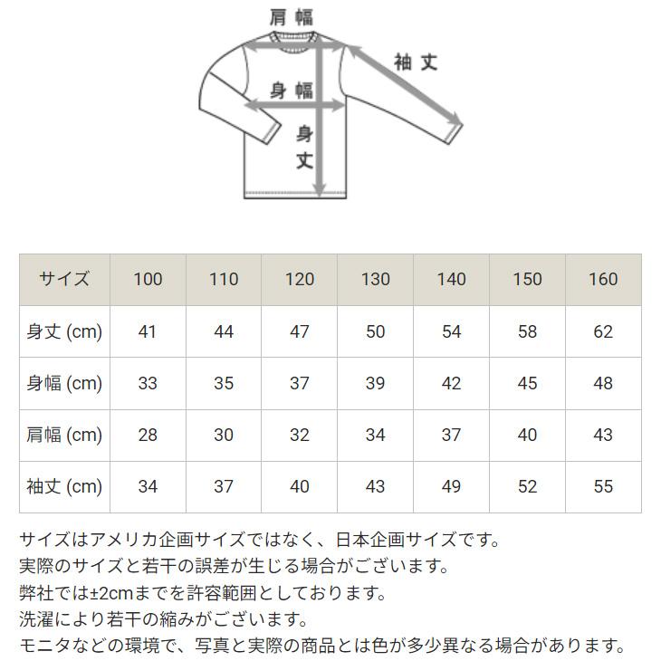 Champion（チャンピオン） キッズ 長袖 Tシャツ ジュニア 130-160cm