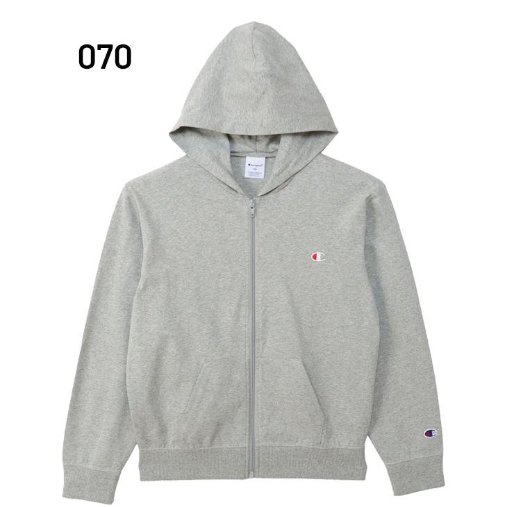 Champion（チャンピオン） キッズ パーカー 長袖 ジップフーデッド