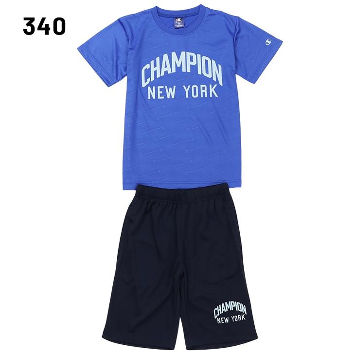 Champion（チャンピオン） キッズ 半袖 Tシャツ ショートパンツ 上下