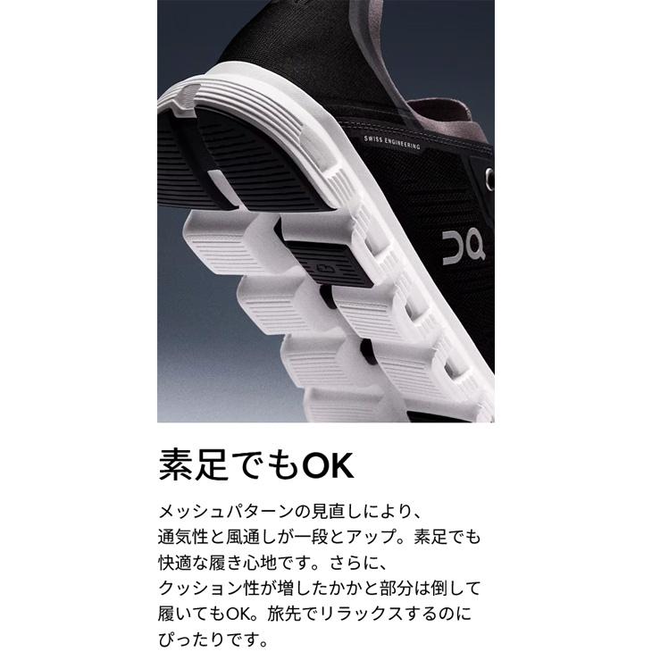 オン スニーカー レディース On Cloud 6 Coast クラウド6 コースト 女性 トラベルシューズ 軽量 通気性 クッション性 ゴム紐 スリッポン 2WAY 靴 /Cloud6CoastW | On | 13