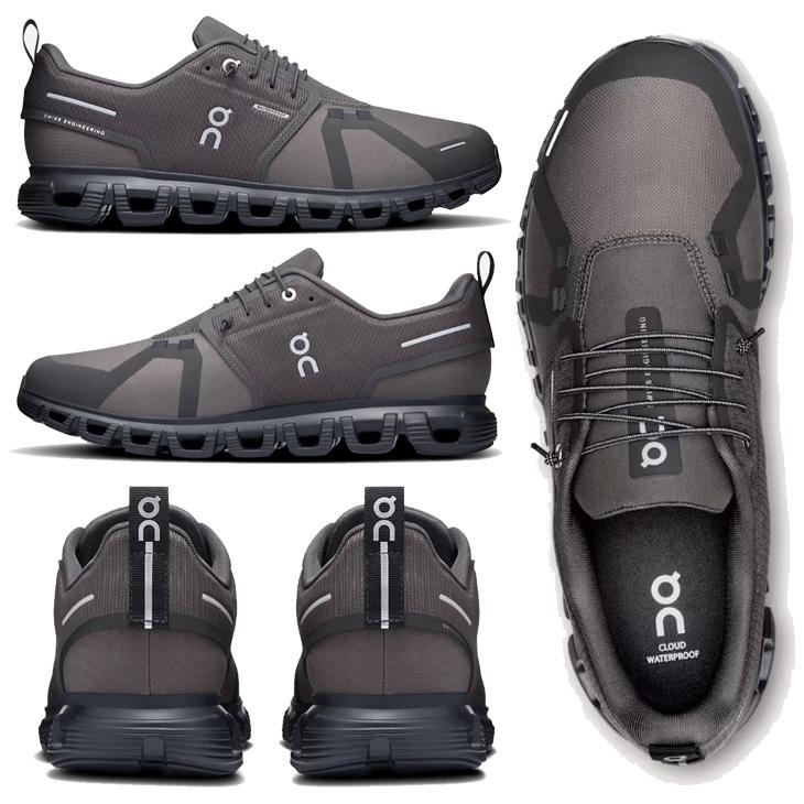 オン スニーカー メンズ 防水シューズ On Cloud 6 WP クラウド6 ウォータープルーフ 雨天対応 晴雨兼用 ローカット ゴム紐 タウンカジュアル /Cloud6wp | Kaepa | 14