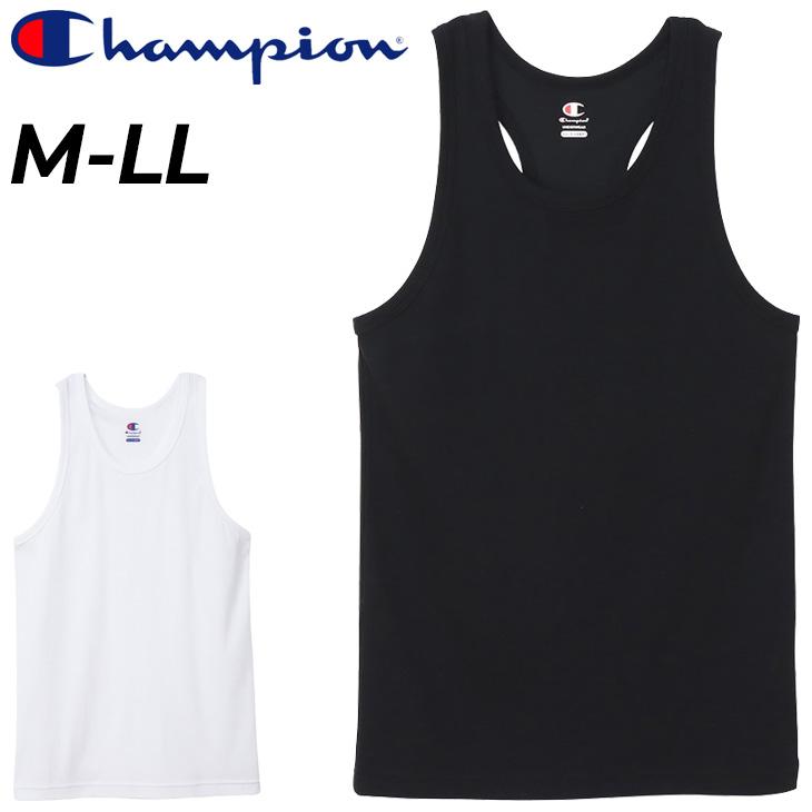 Champion（チャンピオン） リブタンクトップ メンズ インナーシャツ 綿