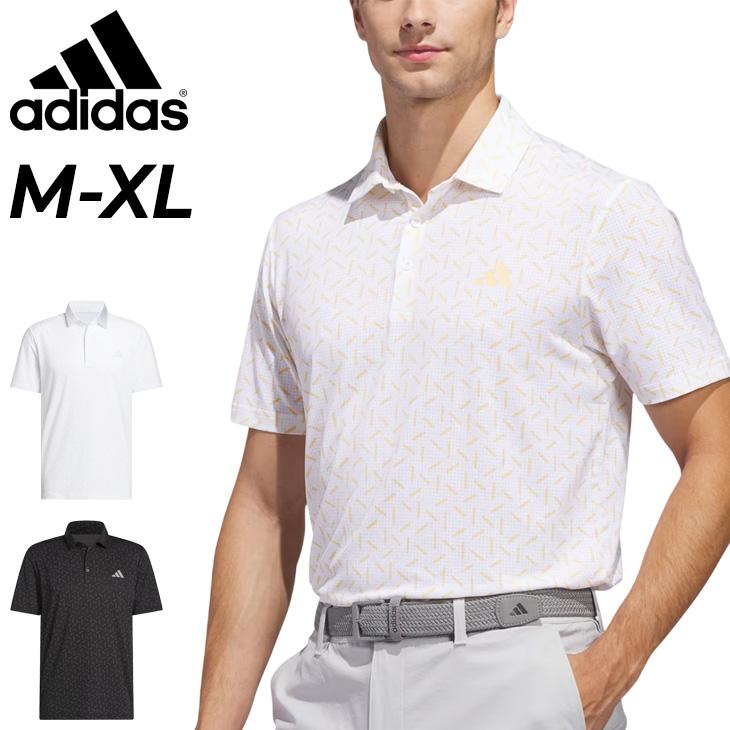 ADIDAS GOLF アディダス ポロシャツ 半袖 メンズ ゴルフウェア