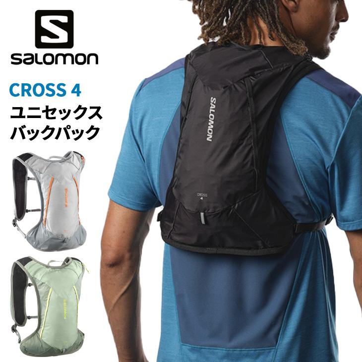 サロモン アウトドアパック フラスクなし リュック 約4L メンズ レディース SALOMON CROSS 4 男女兼用 ランニング サイクリング 自転車 ハイキング 登山 /CROSS4 | SALOMON