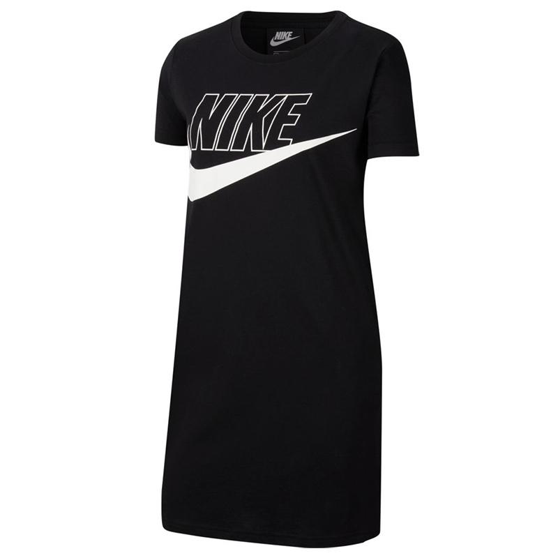キッズ ワンピース 半袖 ジュニア 130 160cm 女の子 子供服 ナイキ Nike Yth ガールズ フューチュラ ドレス Tシャツ 黒 ブラック スポーティ Cu75 010 Apworld 通販 Paypayモール