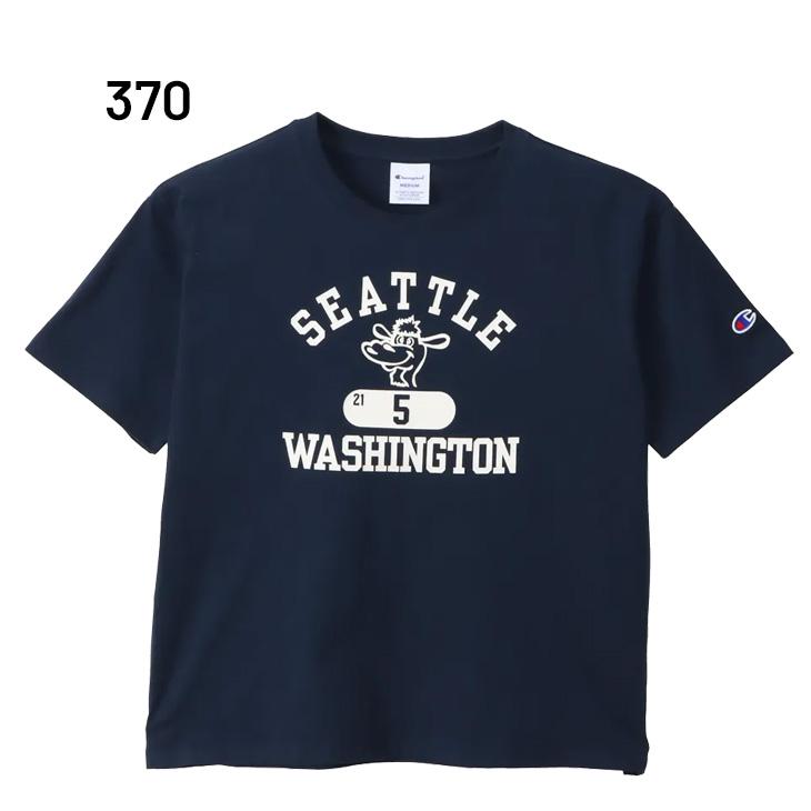 Champion チャンピオン 半袖 Tシャツ レディース プリントT