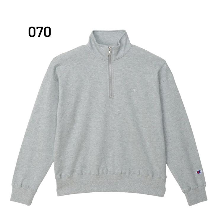 Champion（チャンピオン） スウェットシャツ レディース ハーフジップ
