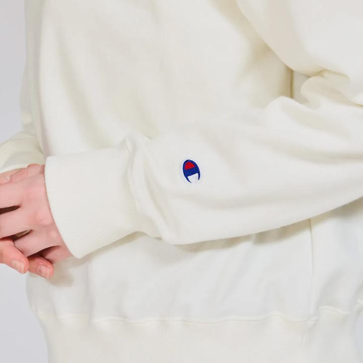 Champion（チャンピオン） スウェットシャツ レディース ハーフジップ