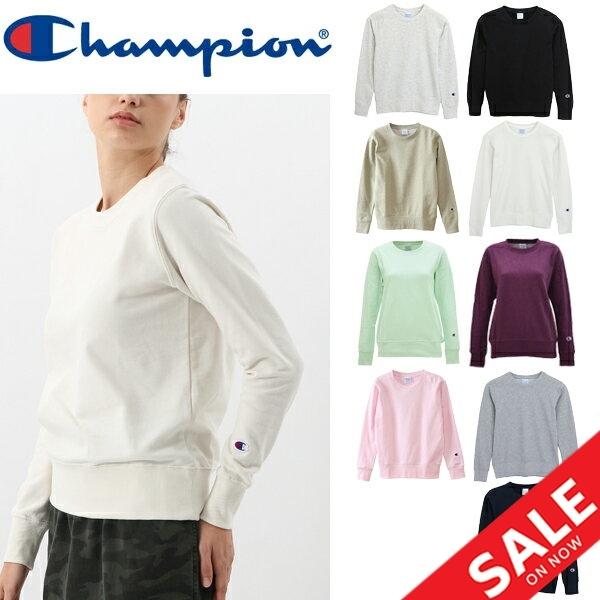 スウェットシャツ トレーナー レディース チャンピオン Champion Basic スポーツ カジュアル シンプル 女性用 クルーネック スエット トップス Cw K014 Apworld 通販 Paypayモール