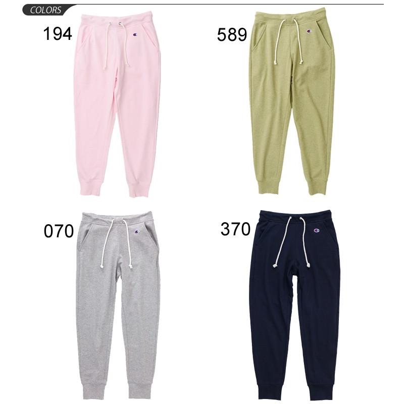 スウェット パンツ レディース チャンピオン Champion Basic ロングパンツ 女性 スエット スポーツ カジュアル 無地 Cw K216 Apworld 通販 Paypayモール