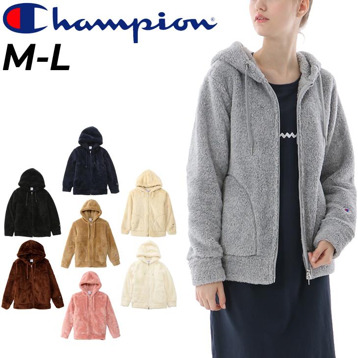 フリースジャケット レディース アウター チャンピオン champion W's ジップフードジャケット もこもこ かわいい おしゃれ 上着 羽織り/ CW-L604 :CW-L604:APWORLD - 通販 - Yahoo!ショッピング フリースジャケット レディース アウター チャンピオン champion W's ジップフードジャケット もこもこ かわいい おしゃれ 上着 羽織り/ CW-L604 :CW-L604:APWORLD - 通販 - Yahoo!ショッピング