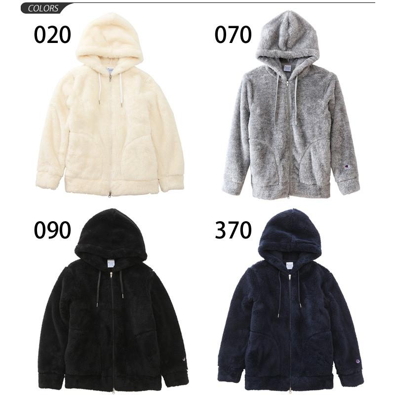 フリースジャケット レディース アウター チャンピオン Champion W S ジップフードジャケット もこもこ かわいい おしゃれ 上着 羽織り Cw L604 Apworld 通販 Paypayモール