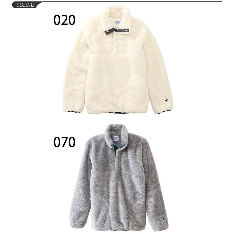 フリースジャケット レディース アウター チャンピオン Champion W S ハーフスナップ プルオーバー もこもこ かわいい おしゃれ シンプル Cw L606 Apworld 通販 Paypayモール