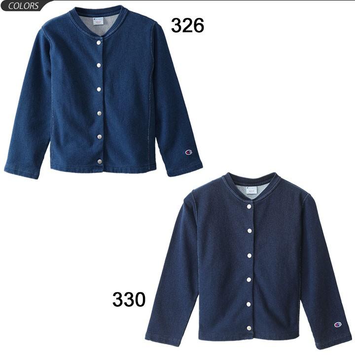 スウェット ジャケット レディース アウター チャンピオン Champion スナップジャケット インディゴ染め 10oz オンス Cw N006 Apworld 通販 Paypayモール