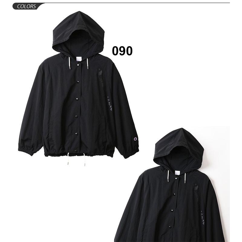 スナップジャケット フード付き レディース チャンピオン Champion アウター ナイロンジャケット シンプル スポーティ Cw R601 Apworld 通販 Paypayモール