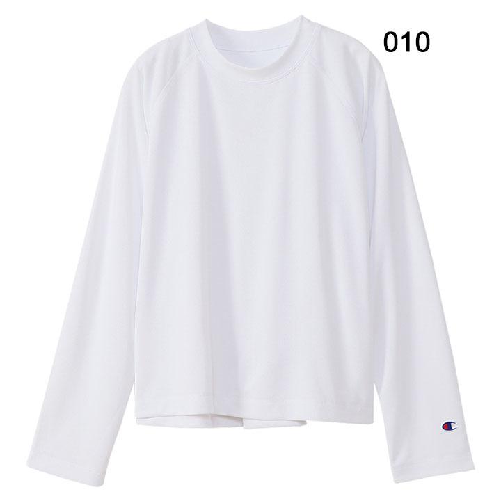 長袖 Tシャツ レディース チャンピオン Champion ロングスリーブtシャツ スポーツウェア 吸水速乾 Uvカット フィットネス 女性 シンプル トップス Cw Us402 Apworld 通販 Paypayモール