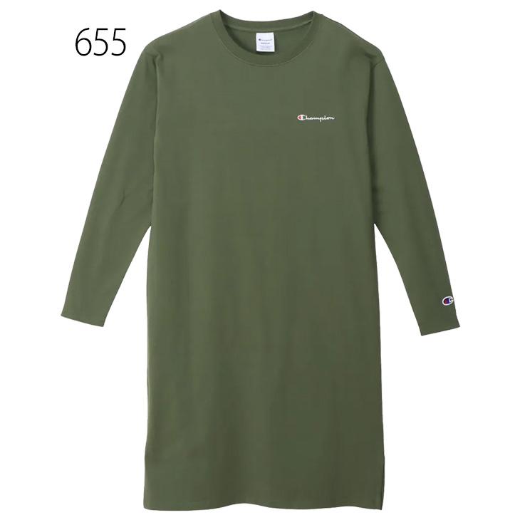 Champion（チャンピオン） 長袖 ワンピース レディース Champion T