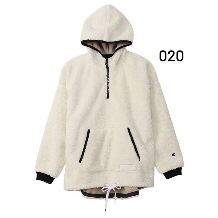 Champion ボアジャケット レディース アウター/チャンピオン ハーフ