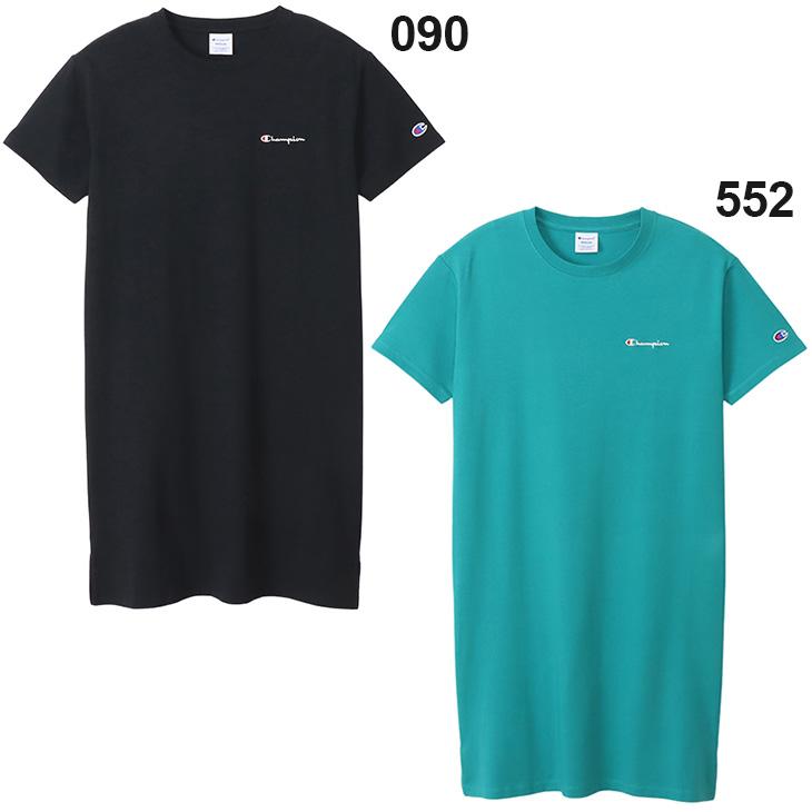 Champion チャンピオン 半袖 ワンピース レディース Tシャツ