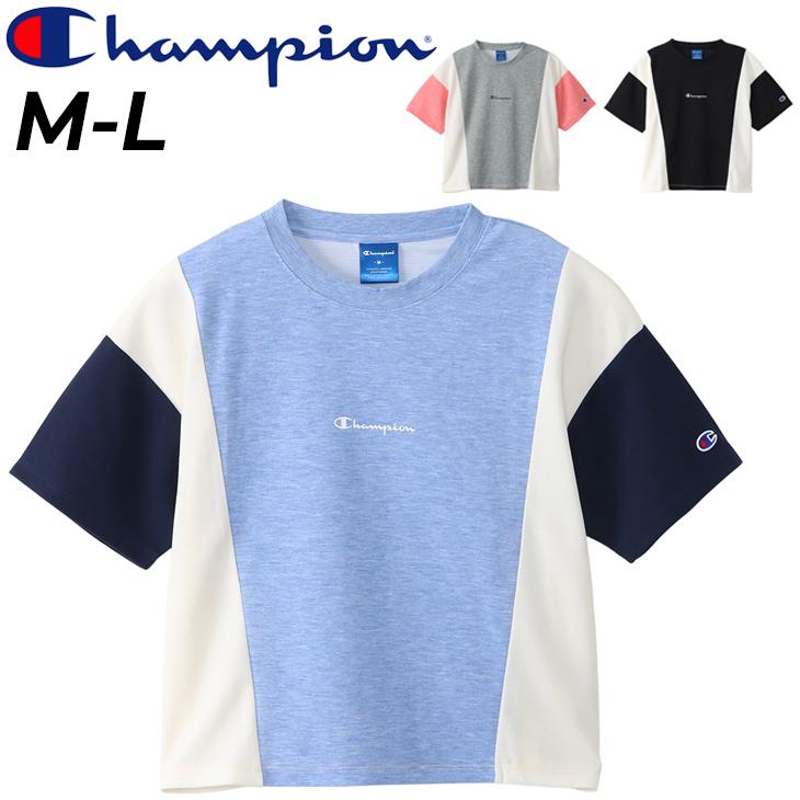 Champion チャンピオン 半袖 Tシャツ レディース ショート丈