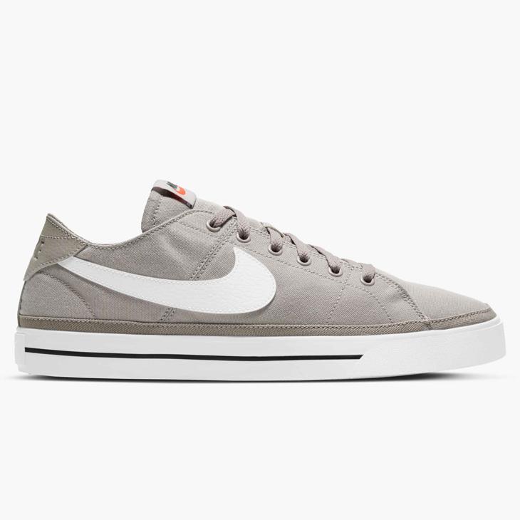 スニーカー メンズ コートスタイル シューズ ナイキ Nike コート レガシー キャンバス ローカット グレー スポーティ カジュアル 男性 靴 くつ Cw6539 001 Apworld 通販 Paypayモール