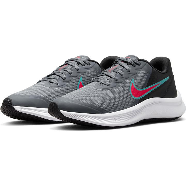 キッズ シューズ ジュニア スニーカー 子供靴 22 5 25 0cm ナイキ Nike スターランナー3 Gs ひも靴 ランニングシューズ 男の子 女の子 小学生 Da2776 008 Apworld 通販 Paypayモール