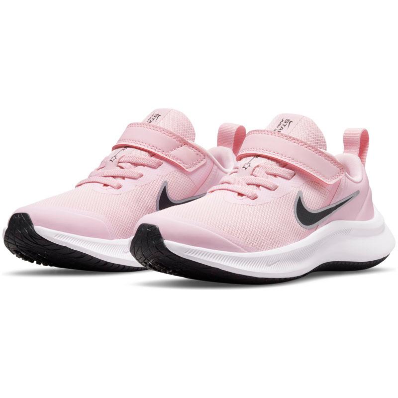 スニーカー シューズ キッズ ジュニア 16 5 22cm 子供靴 ナイキ Nike スターランナー3 Psv 男の子 女の子 スポーティ カジュアル 運動靴 ピンク Da2777 601 Apworld 通販 Paypayモール