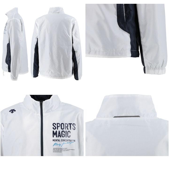 ウインドブレーカー メンズ アウター/デサント DESCENTE 裏起毛 ジャケット/バレーボール トレーニング スポーツウェア 男性 秋冬 保温 防風 はっ水 /DAT3265 | DESCENTE | 10