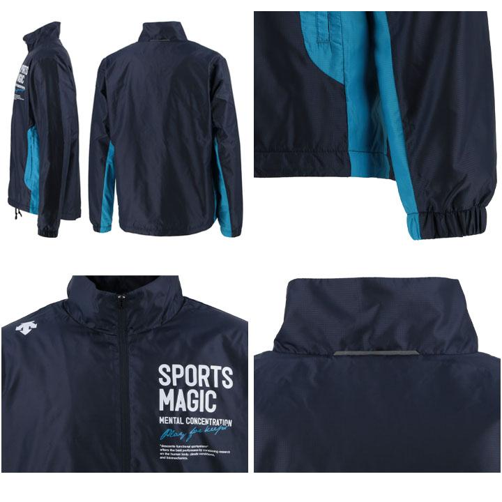 ウインドブレーカー メンズ アウター/デサント DESCENTE 裏起毛 ジャケット/バレーボール トレーニング スポーツウェア 男性 秋冬 保温 防風 はっ水 /DAT3265 | DESCENTE | 11