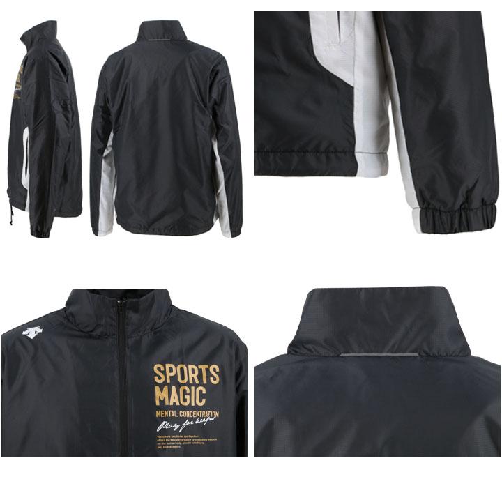 ウインドブレーカー メンズ アウター/デサント DESCENTE 裏起毛 ジャケット/バレーボール トレーニング スポーツウェア 男性 秋冬 保温 防風 はっ水 /DAT3265 | DESCENTE | 09