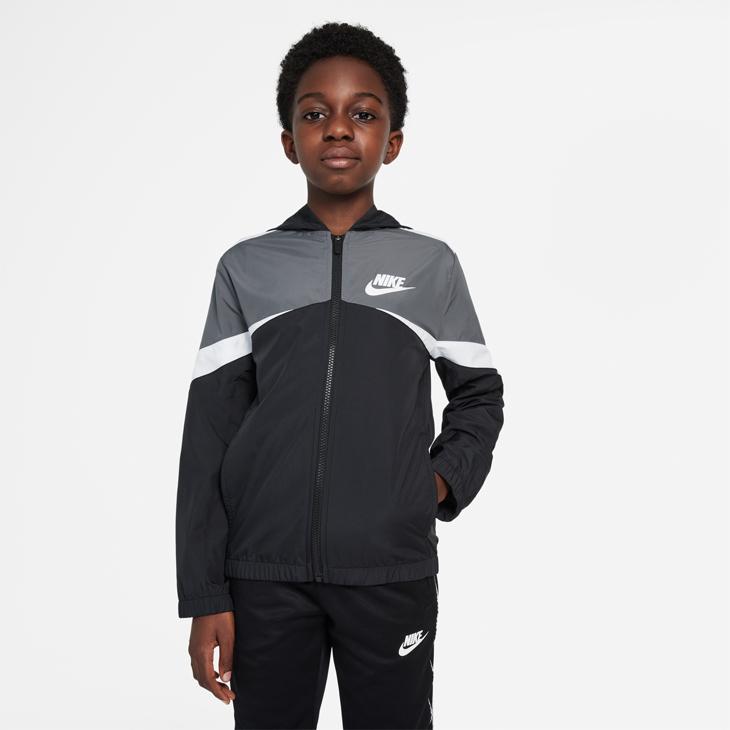 ジュニア ウィンドブレーカー キッズ 130 160cm 子供服 ナイキ Nike Yth Nsw ウーブン フーディ ジャケット スポーツウェア 男の子 女の子 子ども Dd8701 010 Apworld 通販 Paypayモール