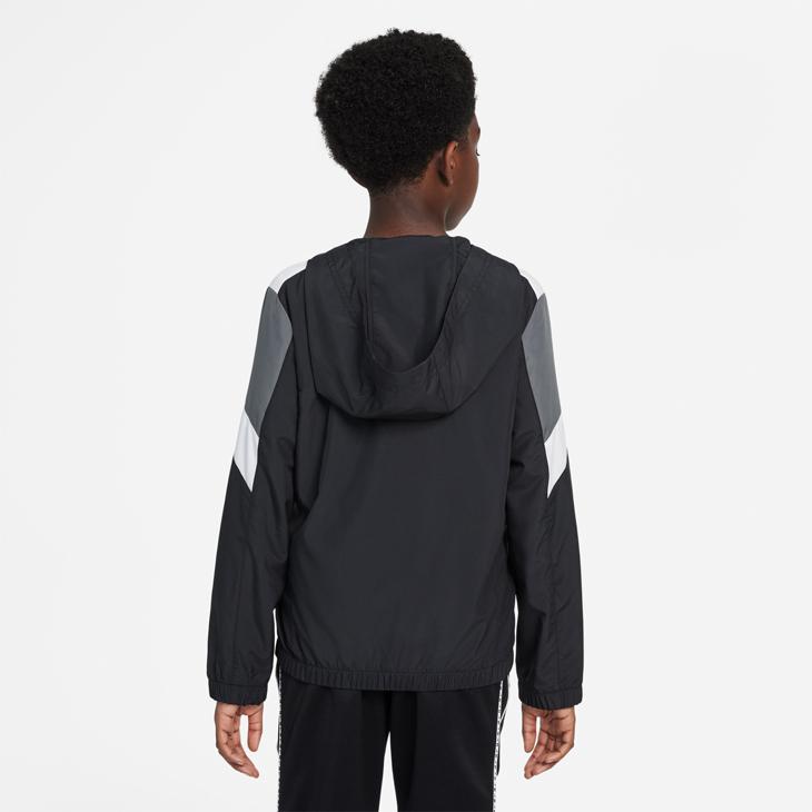 ジュニア ウィンドブレーカー キッズ 130 160cm 子供服 ナイキ Nike Yth Nsw ウーブン フーディ ジャケット スポーツウェア 男の子 女の子 子ども Dd8701 010 Apworld 通販 Paypayモール