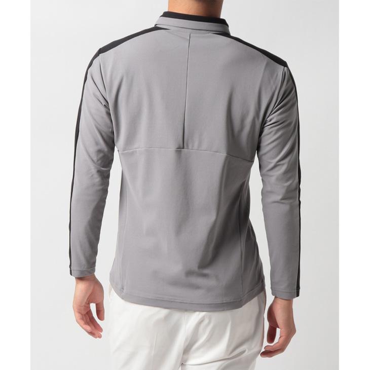 DESCENTE（デサント） 長袖 鹿の子 ポロシャツ ゴルフウェア メンズ