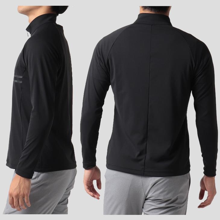 DESCENTE デサント 長袖 ジップシャツ ゴルフウェア メンズ DESCENTE デサント 長袖 ジップシャツ ゴルフウェア メンズ