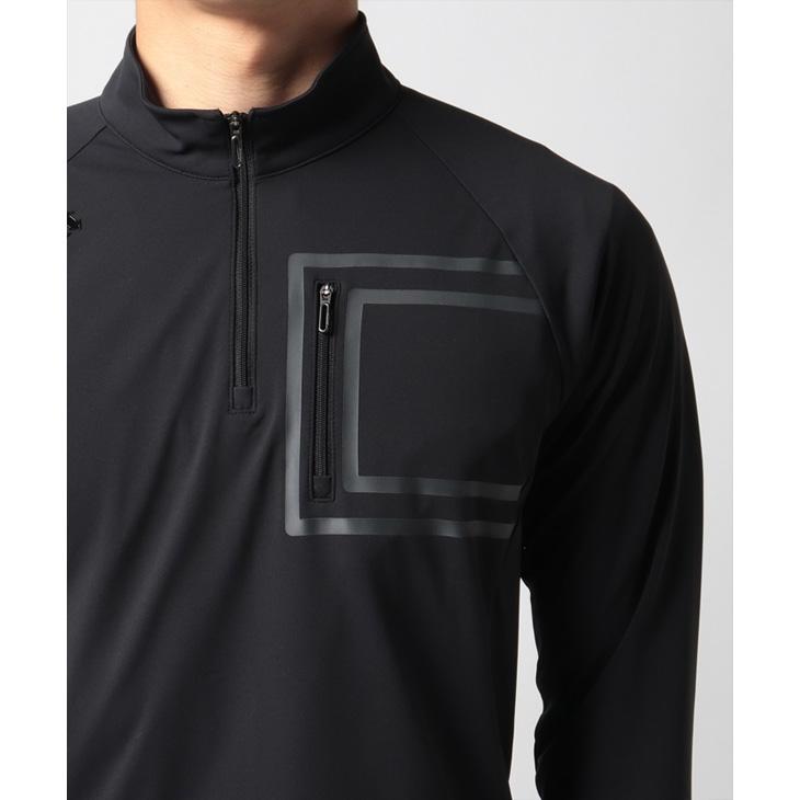 DESCENTE デサント 長袖 ジップシャツ ゴルフウェア メンズ DESCENTE デサント 長袖 ジップシャツ ゴルフウェア メンズ