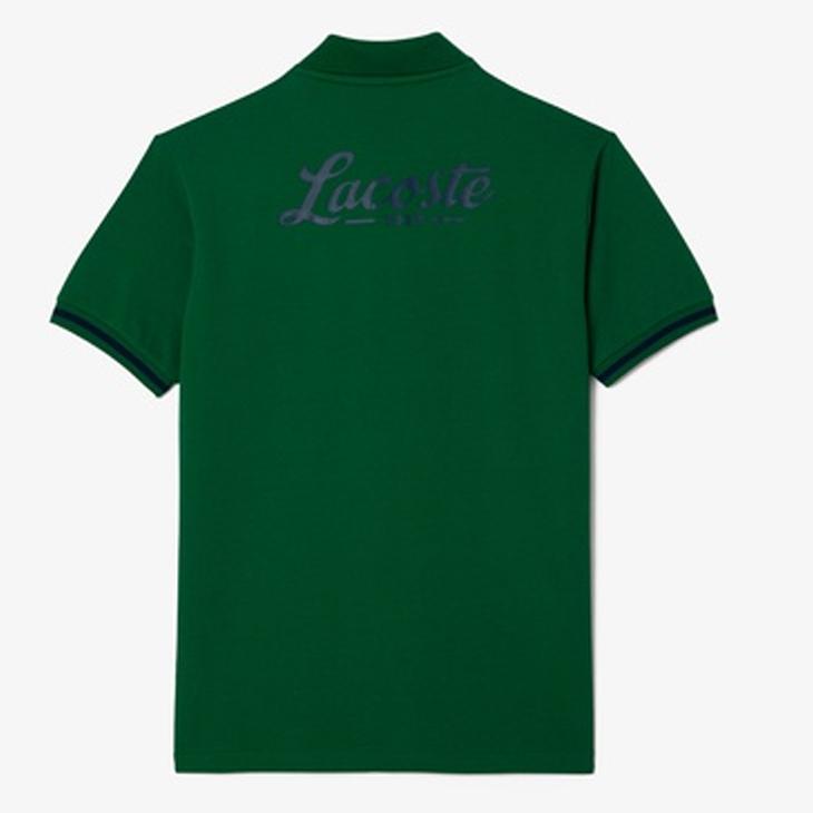 LACOSTE（ラコステ） ポロシャツ 半袖 オーバルロゴワッペン コットン
