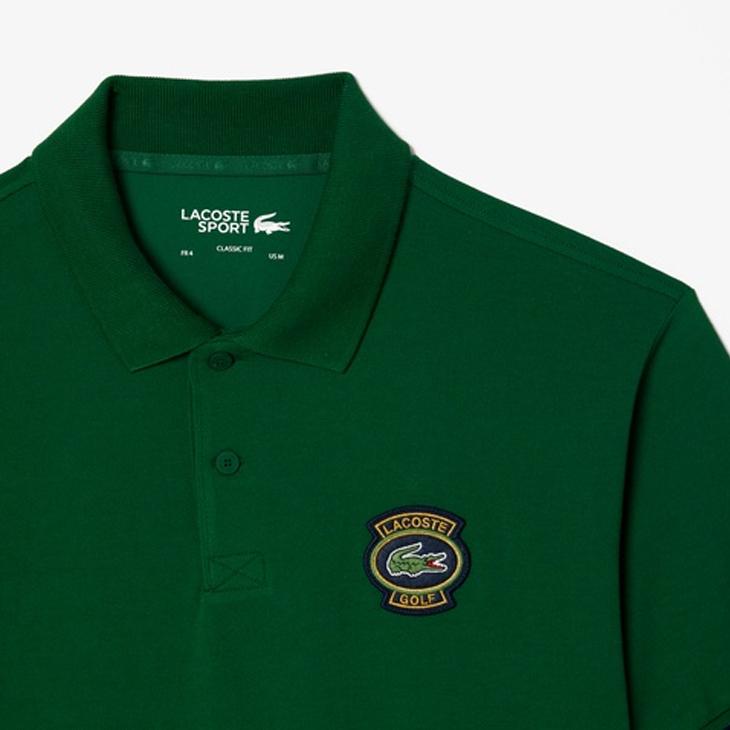 LACOSTE（ラコステ） ポロシャツ 半袖 オーバルロゴワッペン コットン
