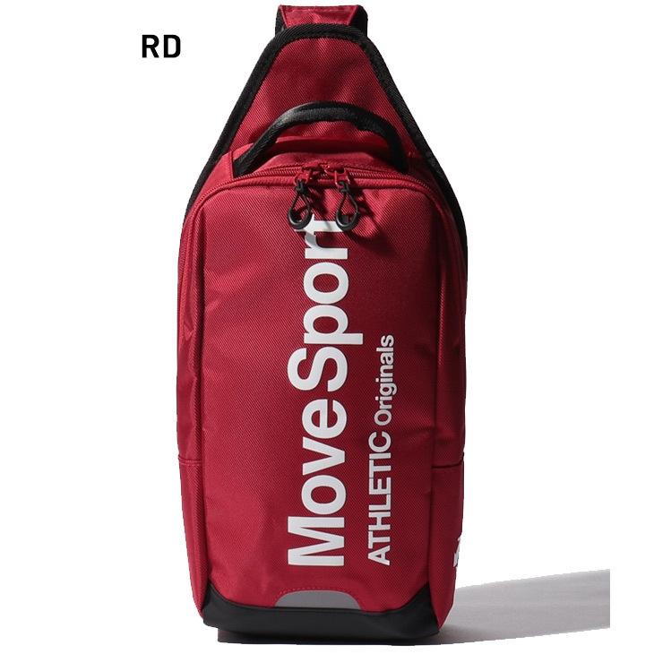 Descente Movesport キャディバック　赤 DESCENTE ボディーバッグ デサント MoveSport ワンショルダー 鞄