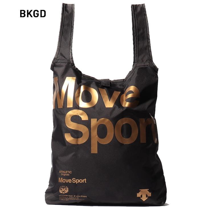 DESCENTE エコバッグ デサント ポケッタブルバッグ/携帯 コンパクト