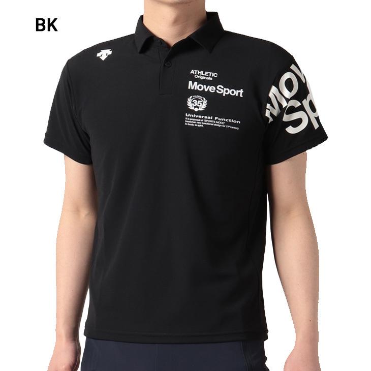 DESCENTE デサント ポロシャツ O(XL)サイズ ☆新品【メンズO(XL)】紺ネイビー DESCENTE Move Sportデサント