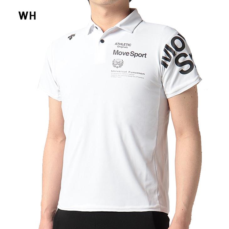 【未着用】 デサント DESCENTE メンズ 半袖 ポロシャツ タグ付き M DESCENTE ポロシャツ 半袖 メンズ デサント SUNSCREEN