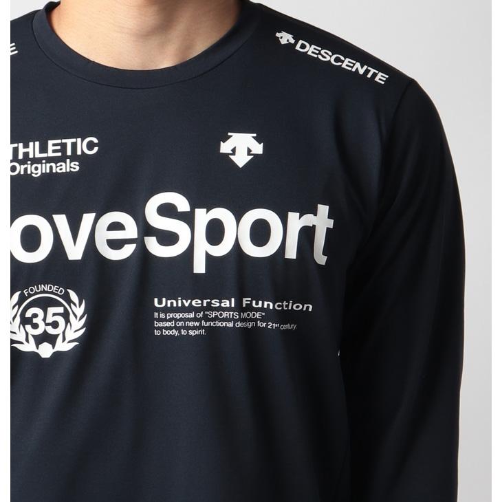 DESCENTE 長袖 Tシャツ メンズ 吸汗速乾 デサント S.F.TECH サン